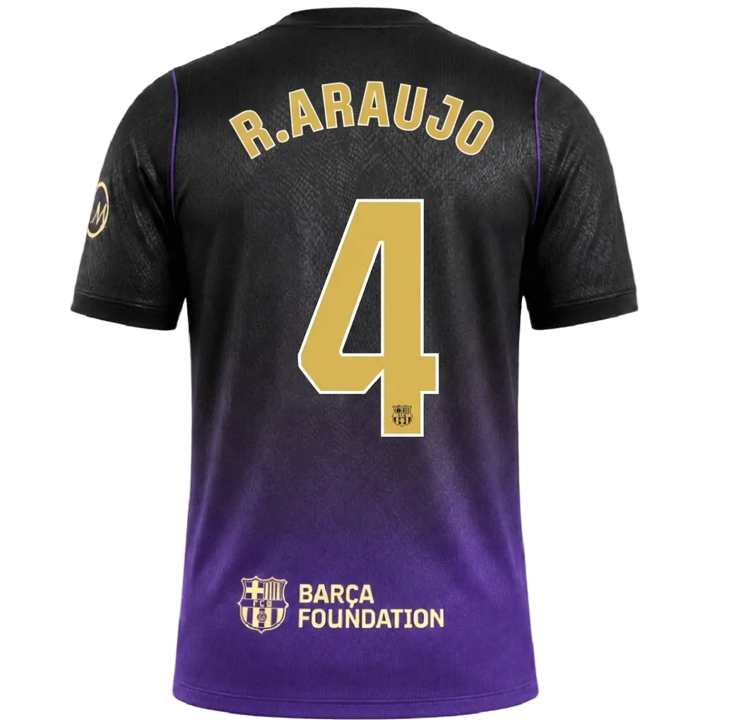 FC Barcelona 26/27 Away Jersey  Ronald Araujo #4