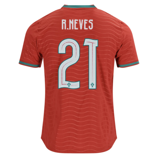 Portugal 2026 Home Jersey Ruben Neves #21