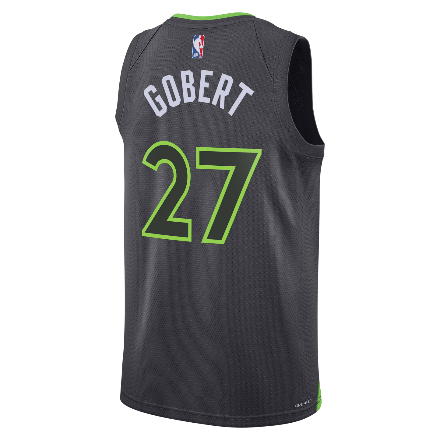 Minnesota Timberwolves Charcoal Statement Jersey Rudy Gobert #27