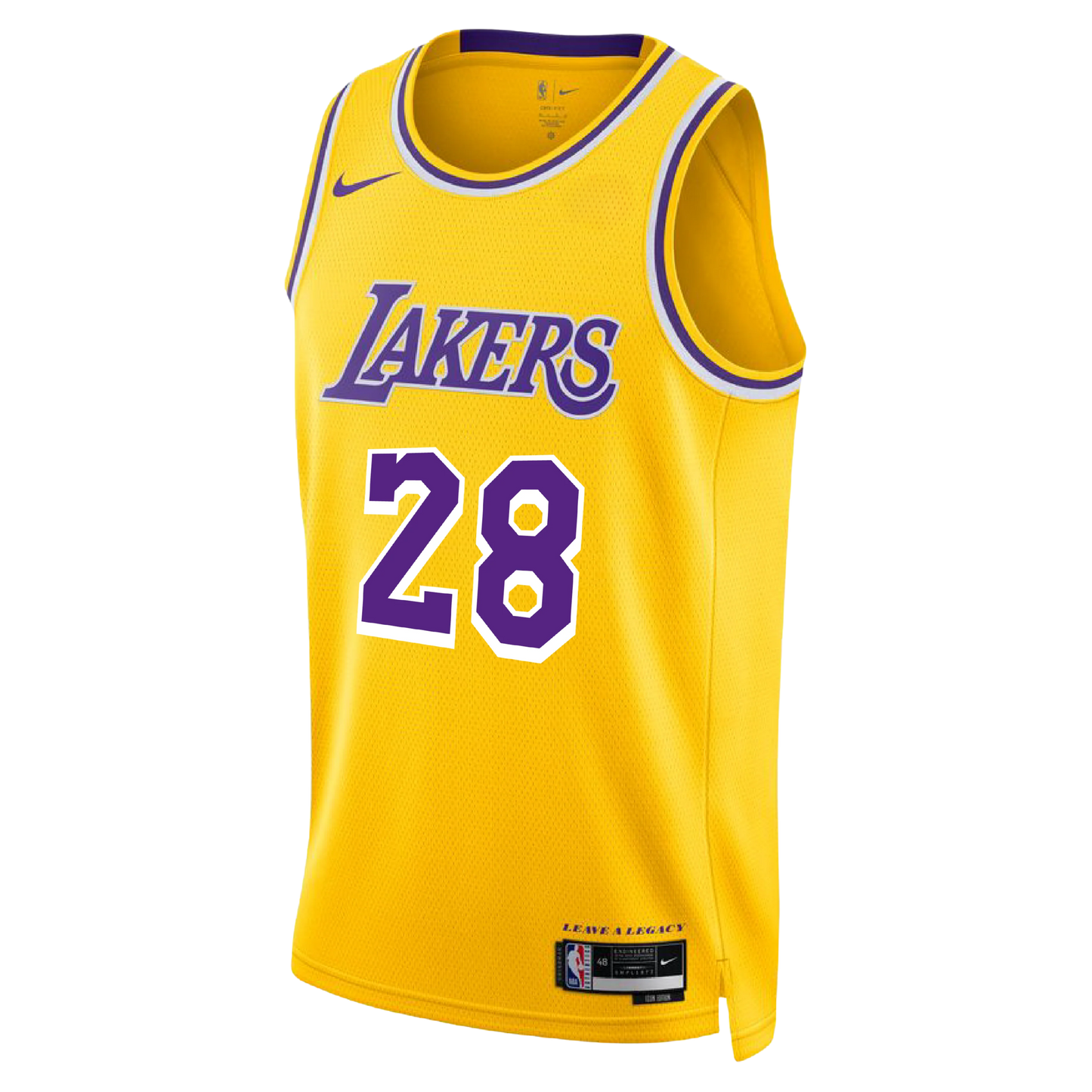 Los Angeles Lakers Yellow Gold Icon Jersey Rui Hachimura #28
