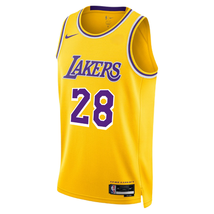 Los Angeles Lakers Yellow Gold Icon Jersey Rui Hachimura #28