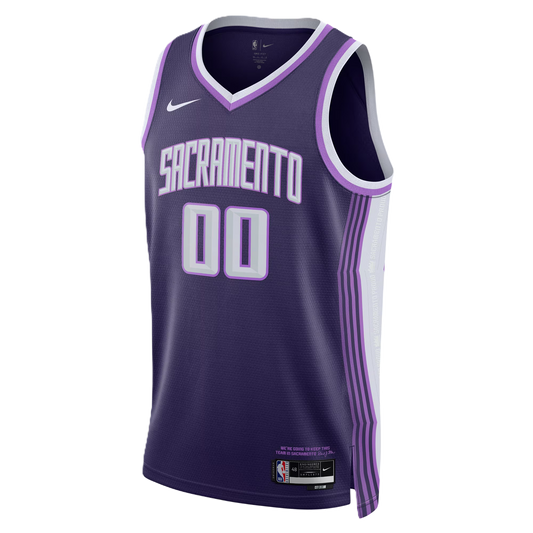Sacramento Kings Purple 2025-2026 City Edition Jersey Custom
