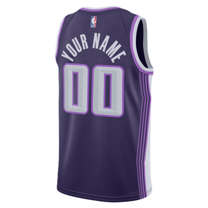 Sacramento Kings Purple 2025-2026 City Edition Jersey Custom