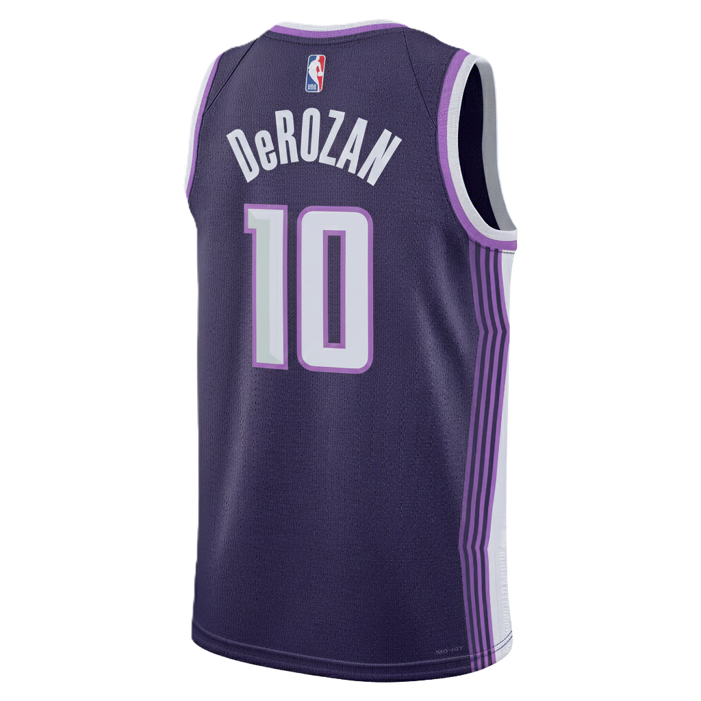 Sacramento Kings Purple 2025-2026 City Edition Jersey DeMar DeRozan #10