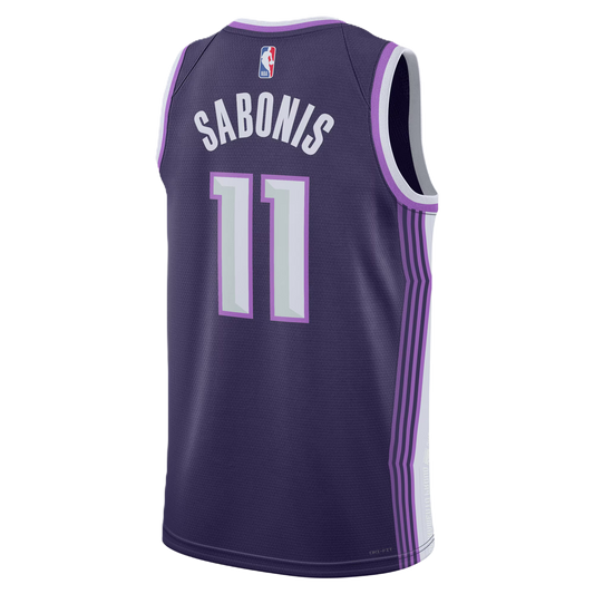 Sacramento Kings Purple 2025-2026 City Edition Jersey Domantas Sabonis #11