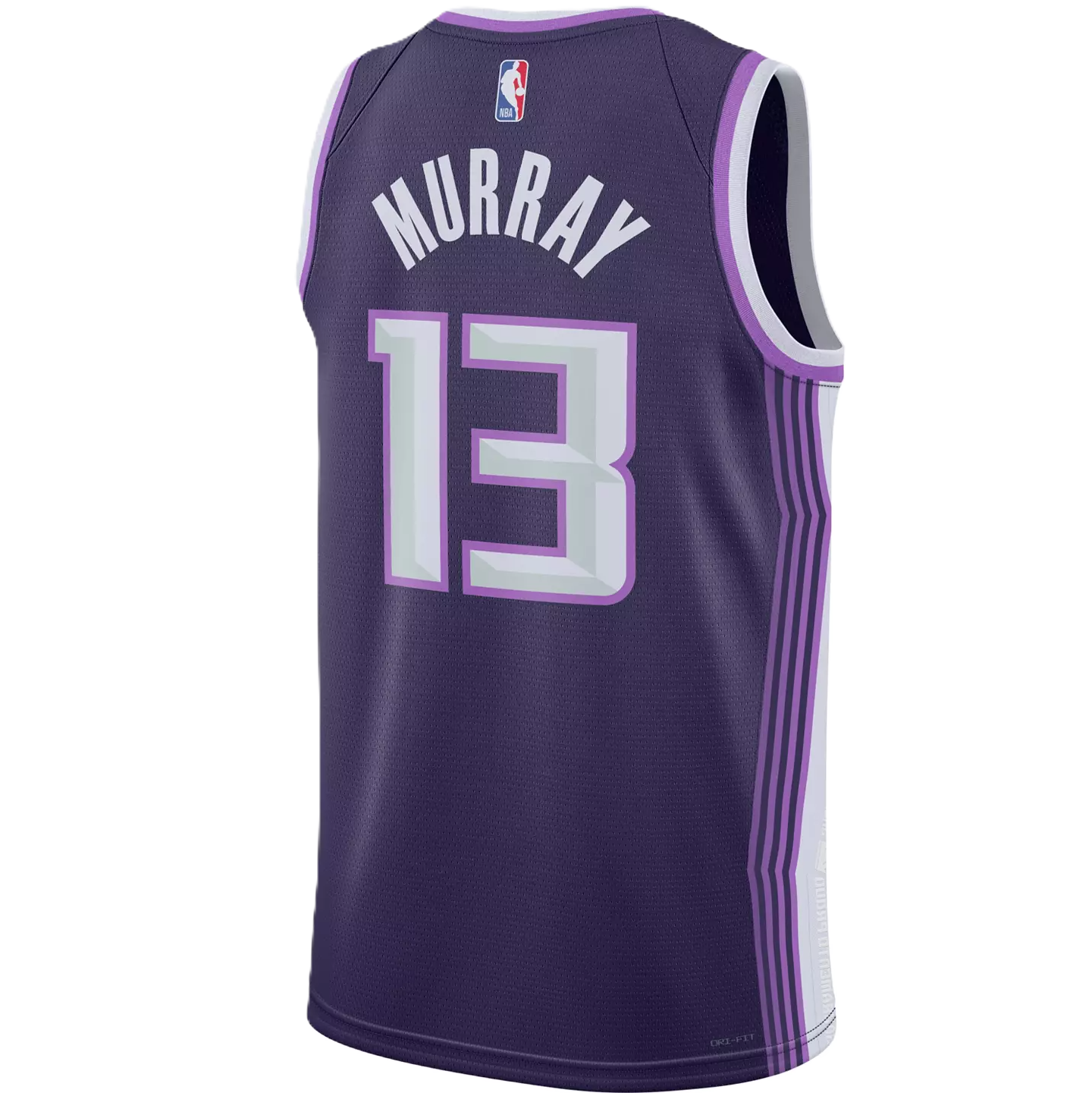 Sacramento Kings Purple 2025-2026 City Edition Jersey Keegan Murray #13