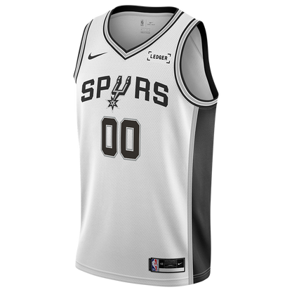 San Antonio Spurs White Association Jersey Custom