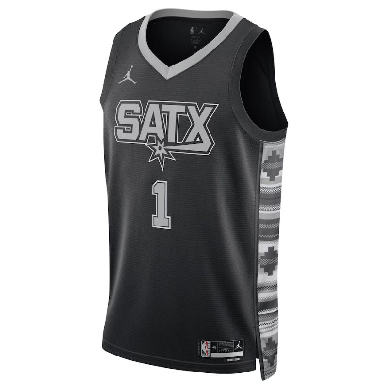 San Antonio Spurs 24/25 Wembanyama Third Jersey front