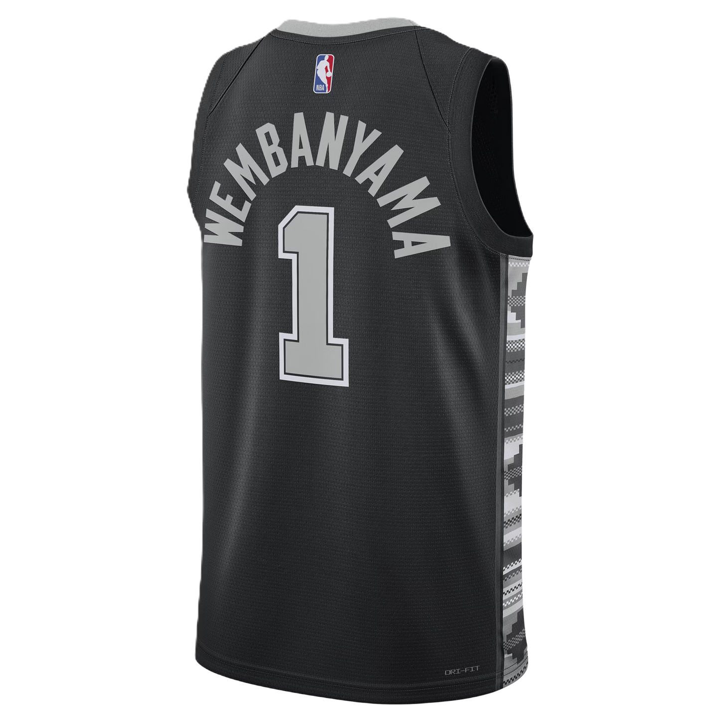 San Antonio Spurs Black Statement Jersey Victor Wembanyama #1