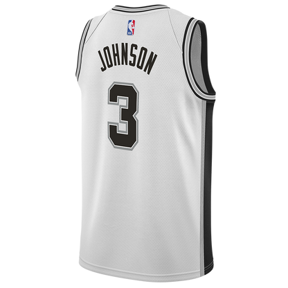 San Antonio Spurs White Association Jersey Keldon Johnson #3