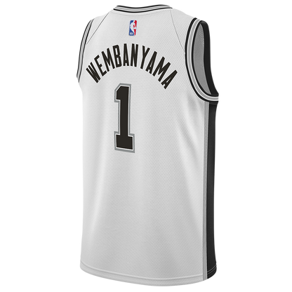 San Antonio Spurs White Association Jersey Victor Wembanyama #1