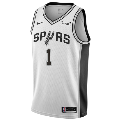 San Antonio Spurs White Association Jersey Victor Wembanyama #1