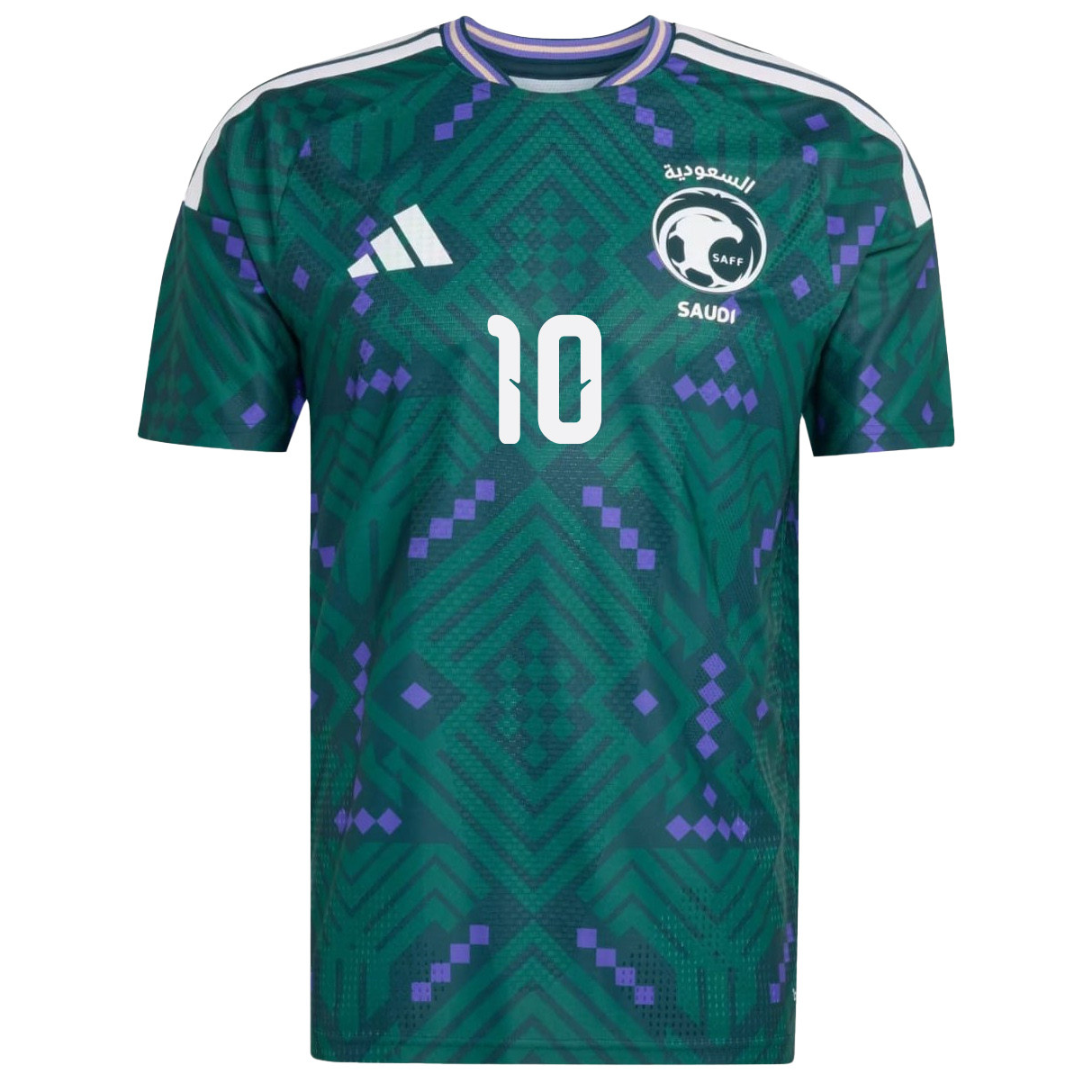Saudi Arabia 2026 Home Jersey Musab Al-Juwayr #10