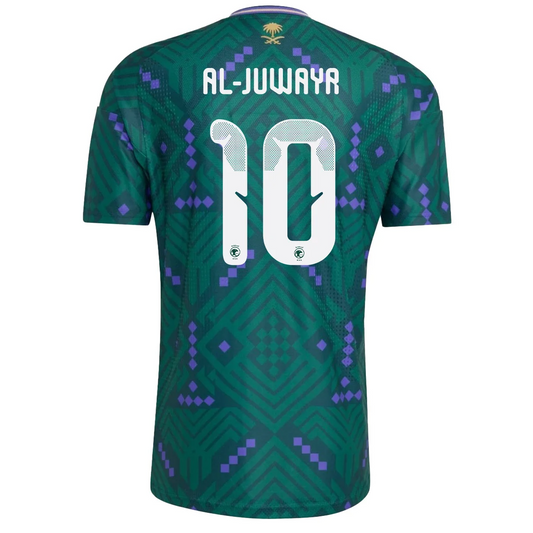 Saudi Arabia 2026 Home Jersey Musab Al-Juwayr #10