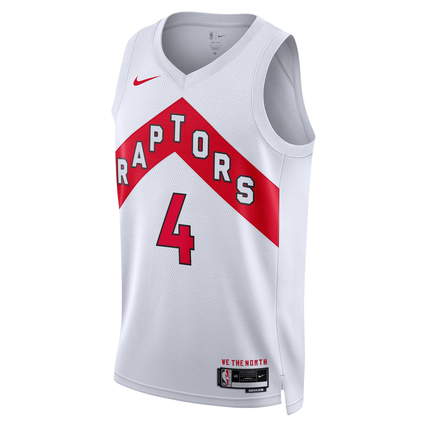 Toronto Raptors White Association Jersey Scottie Barnes #4
