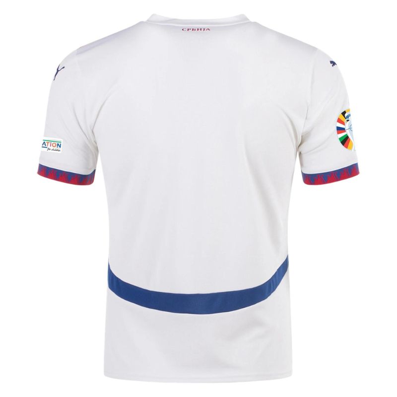 Serbia 2024 Away Jersey back