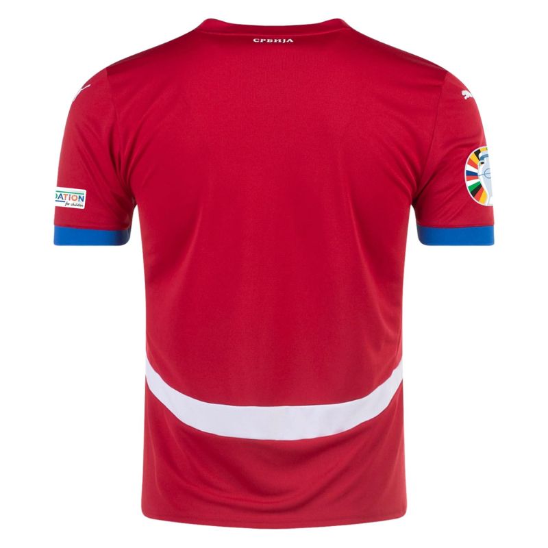 Serbia 2024 Home Jersey back