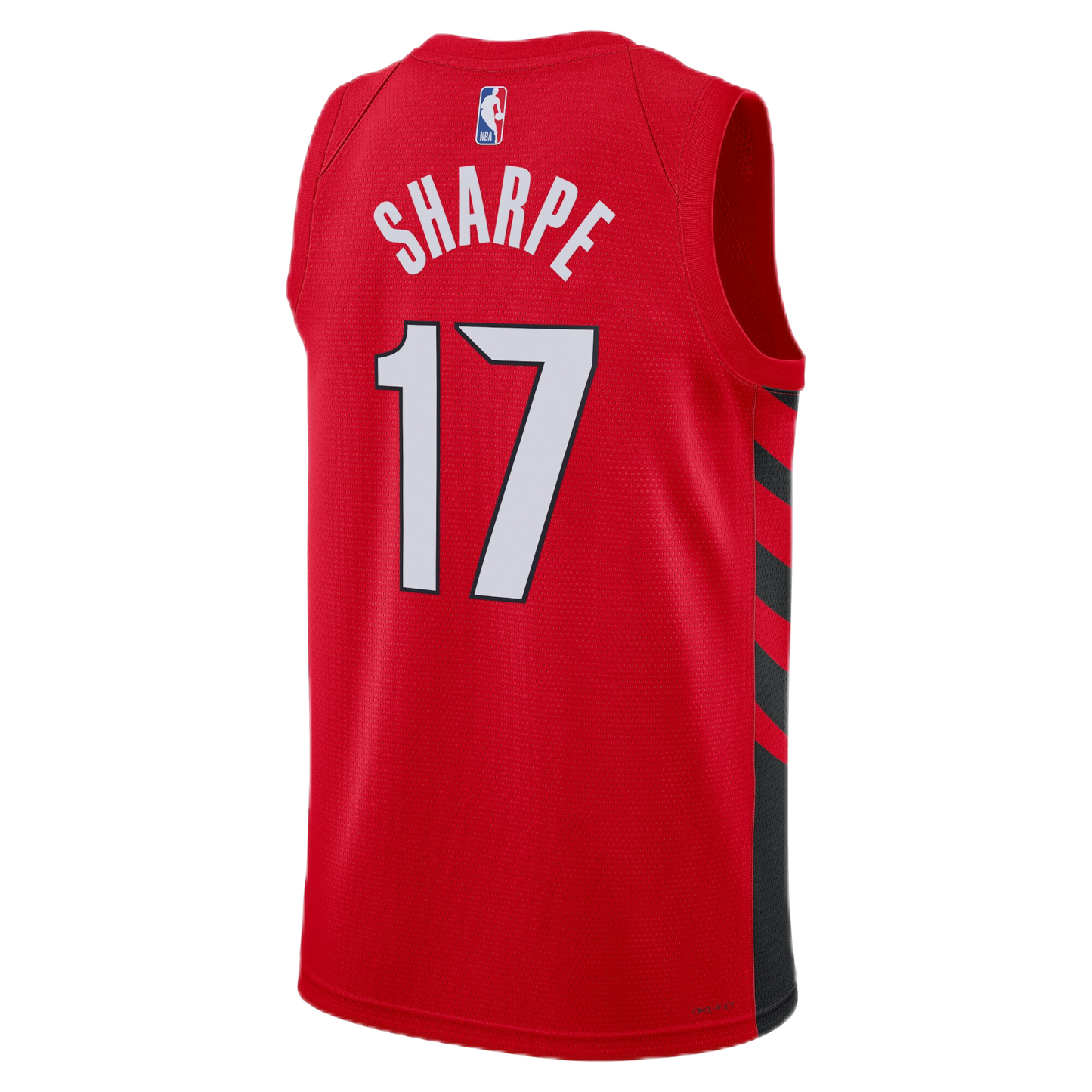 Portland Trail Blazers Red Statement Jersey Shaedon Sharpe #17