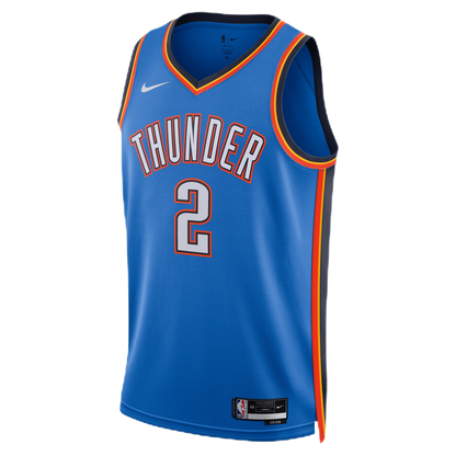 Oklahoma City Thunder Blue Icon Shai Gilgeous-Alexander #2