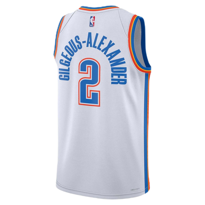 Oklahoma City Thunder White Association Shai Gilgeous-Alexander #2