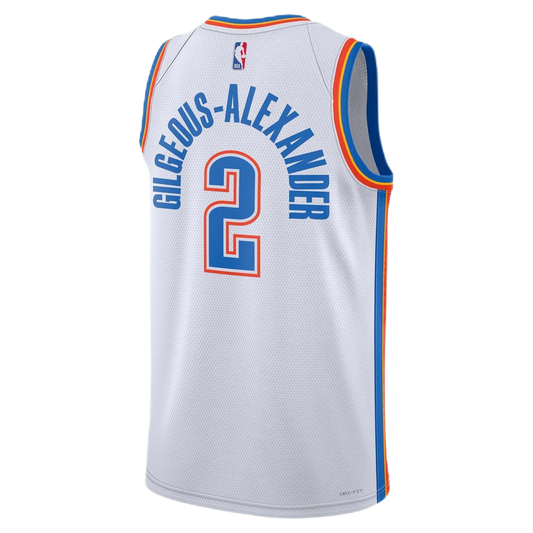 Oklahoma City Thunder White Association Shai Gilgeous-Alexander #2