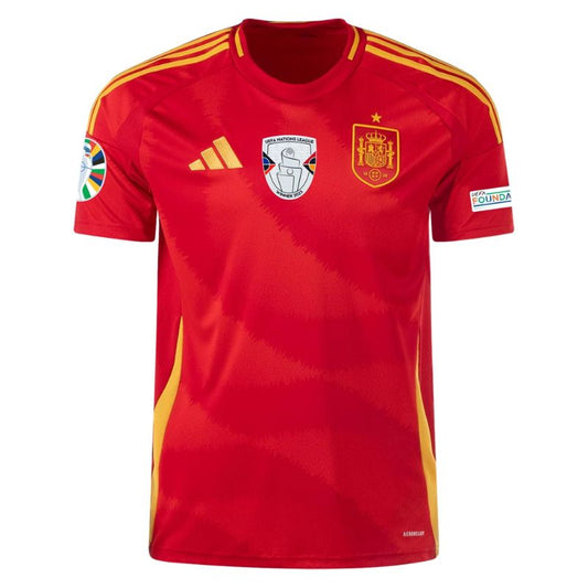 Spain 2024 Home Jersey front