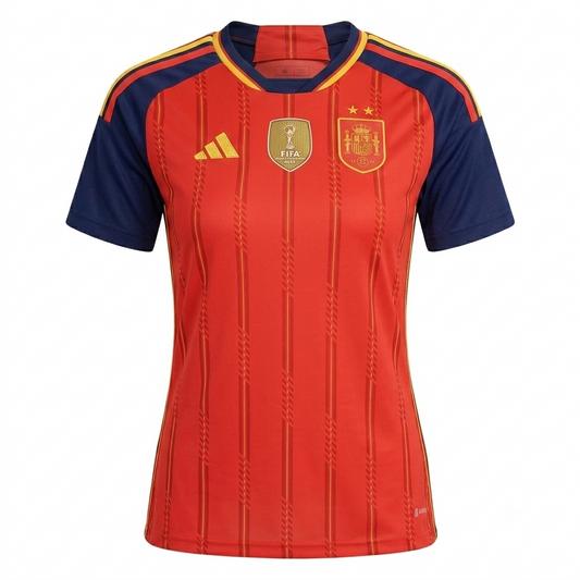 Spain 2026 Home Women's Jersey - 2 Stars
