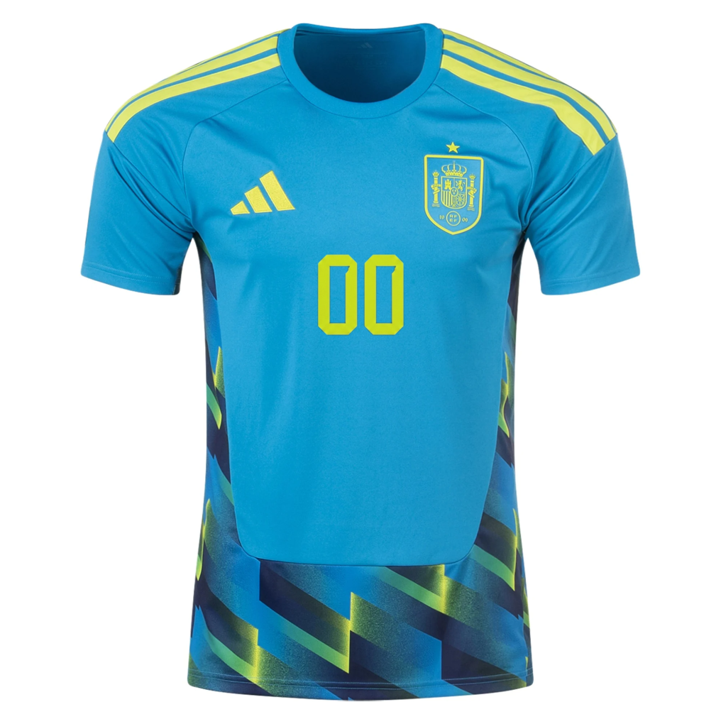 Spain 2026 Goalkeeper Jersey Custom