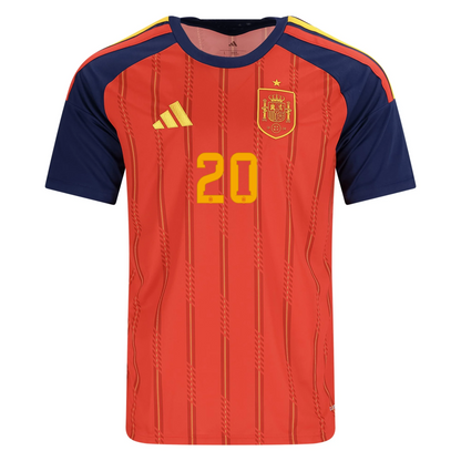 Spain 2026 Home Pedri #20