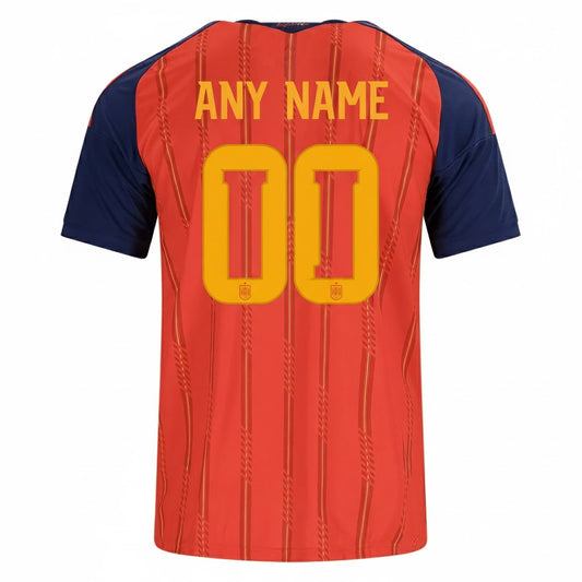 Spain 2026 Home Jersey Custom