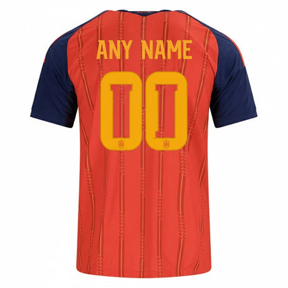 Spain 2026 Home Jersey Custom - 2 Stars