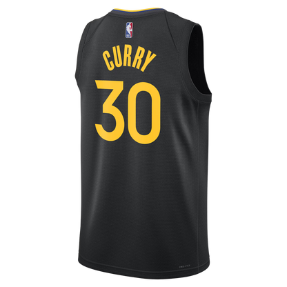 Golden State Warriors Black Statement Jersey Stephen Curry #30
