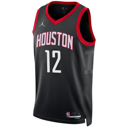 Houston Rockets Black Statement Jersey Steven Adams #12