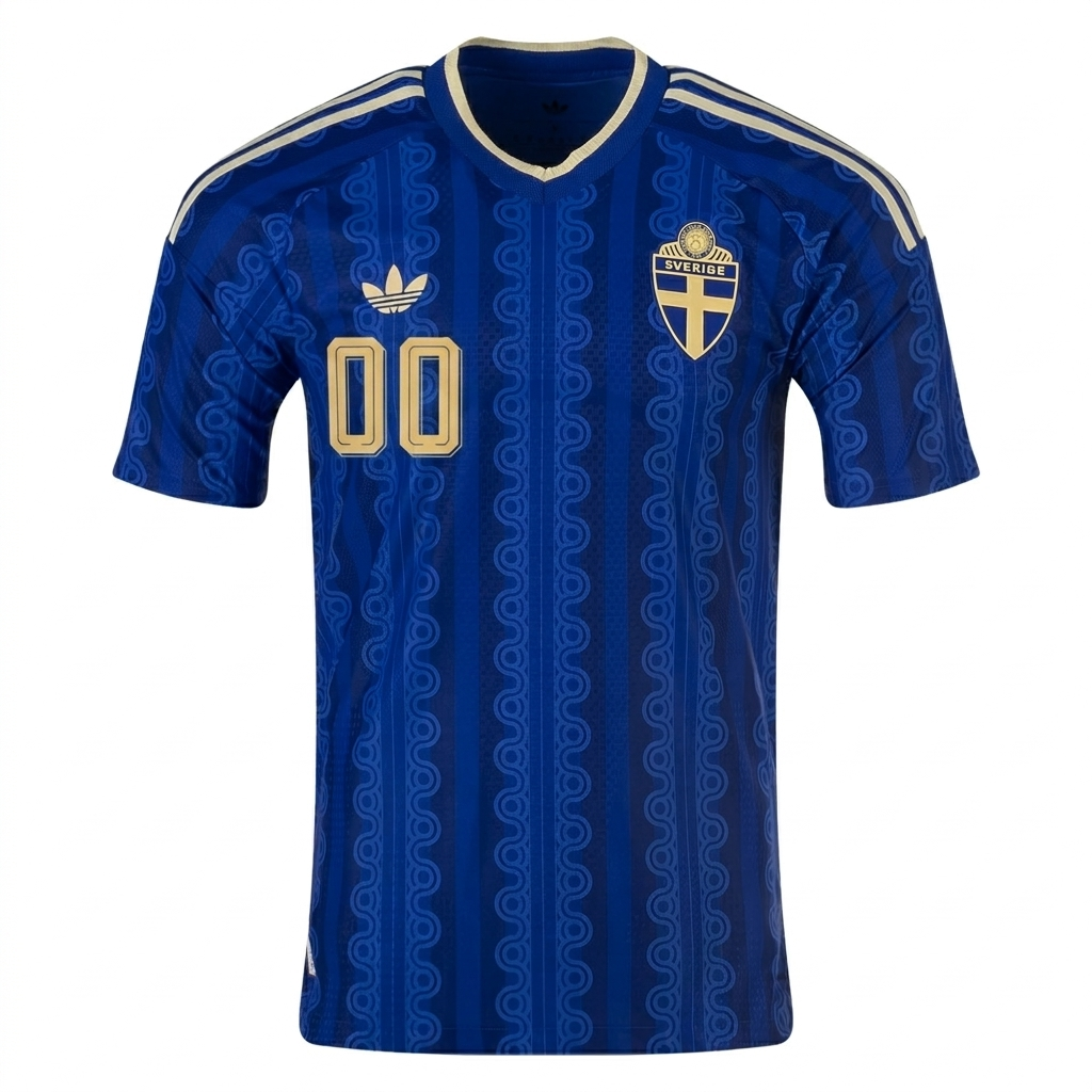 Sweden 2026 Away Jersey Custom