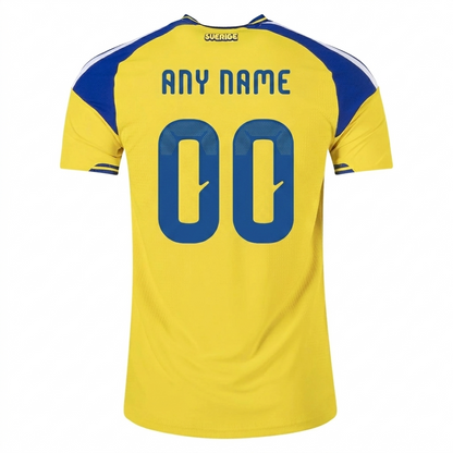Sweden 2026 Home Jersey Custom