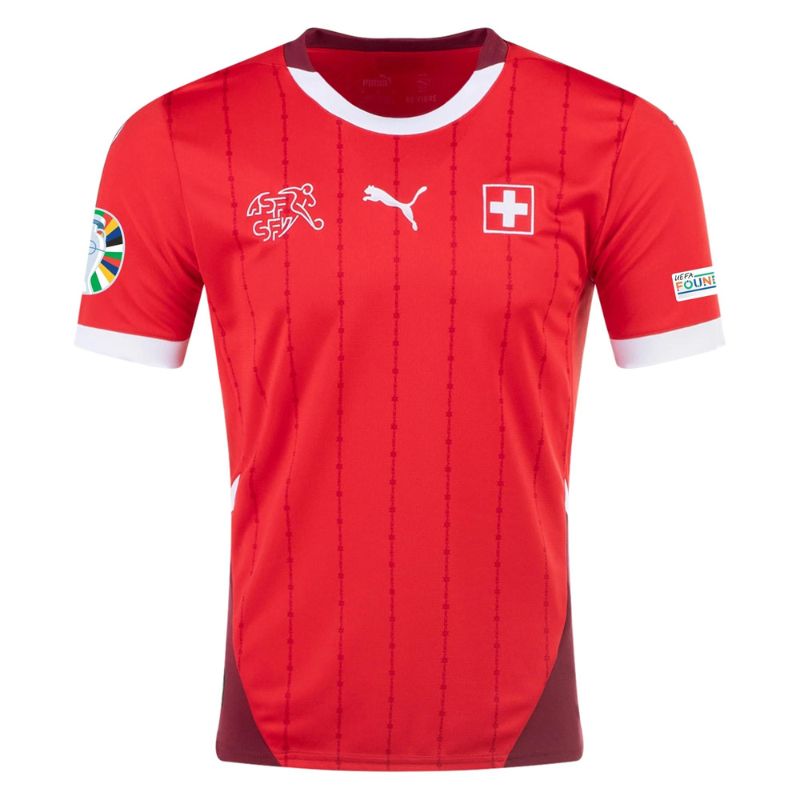 Switzerland 2024 Home Jersey front