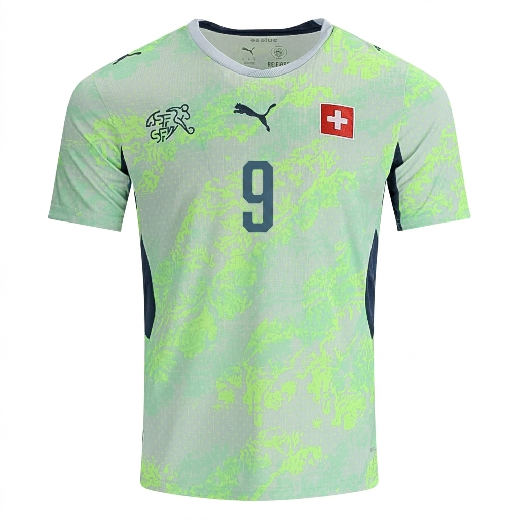 Switzerland 2026 Away Jersey Johan Manzambi #9