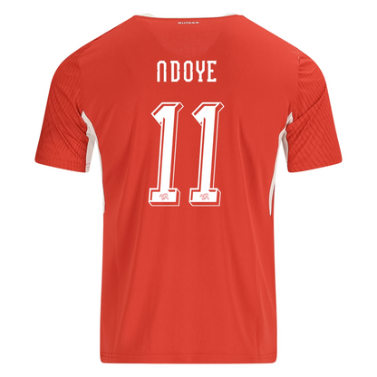 Switzerland 2026 Home Jersey Dan Ndoye #11
