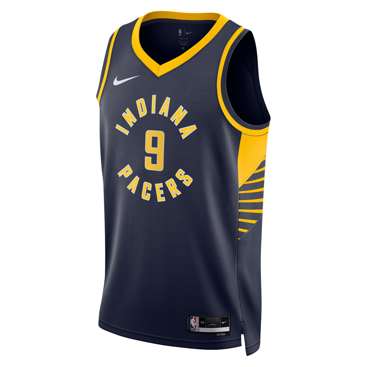 Indiana Pacers Navy Icon Jersey T.J. McConnell #9