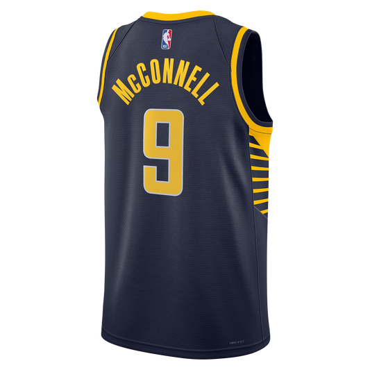 Indiana Pacers Navy Icon Jersey T.J. McConnell #9