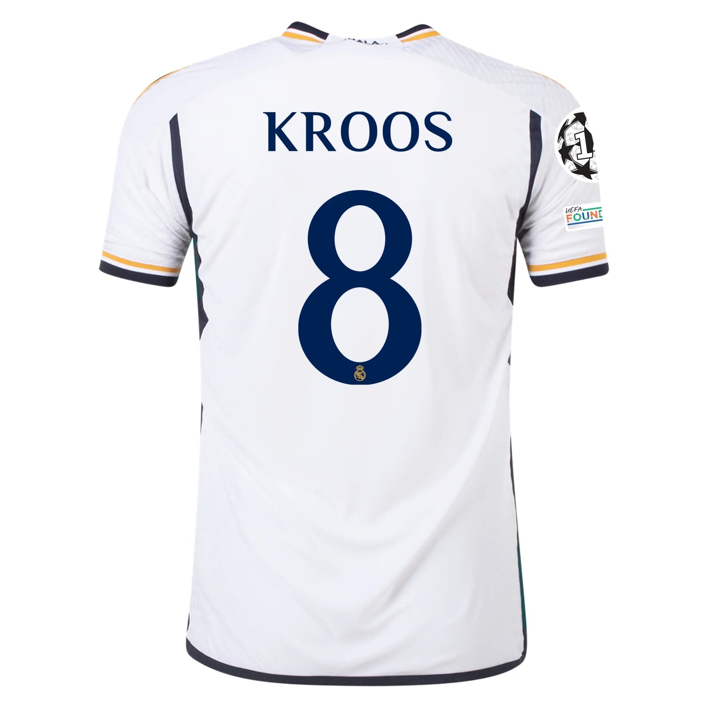 Real Madrid 23/24 Home Jersey Kroos #8 back