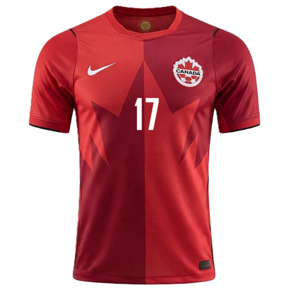 Canada 2026 Home Jersey Tajon Buchanan #17