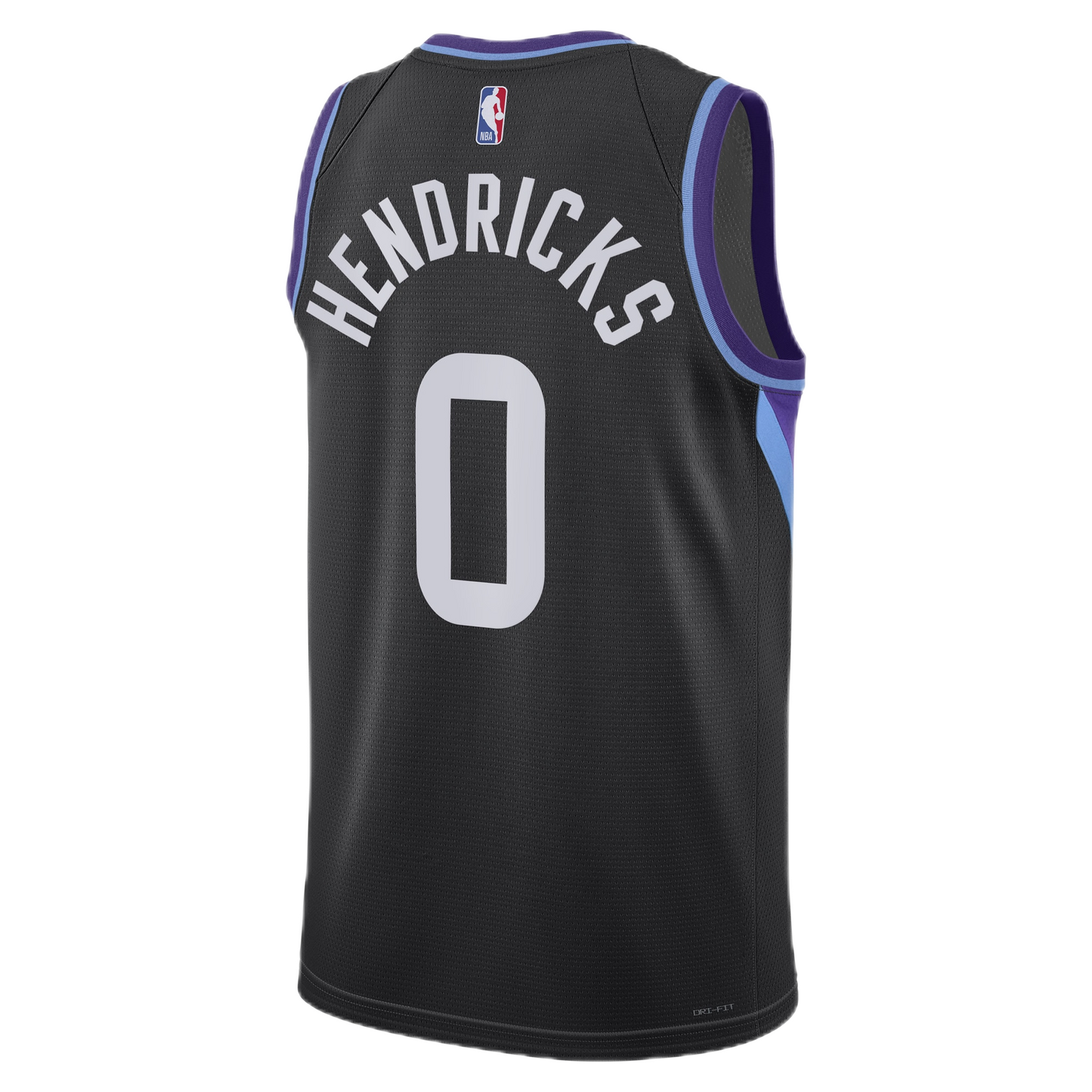 Utah Jazz Black Statement Jersey Taylor Hendricks #0