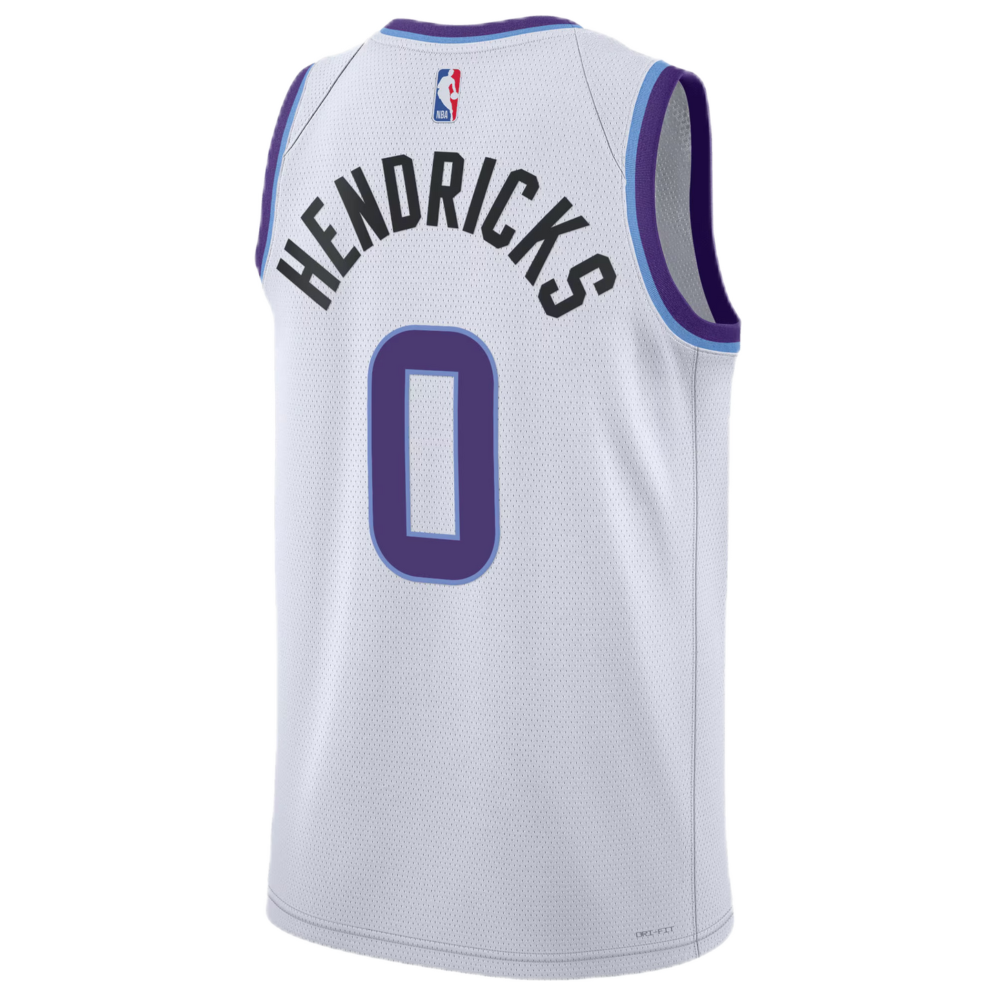 Utah Jazz White Association Jersey Taylor Hendricks #0