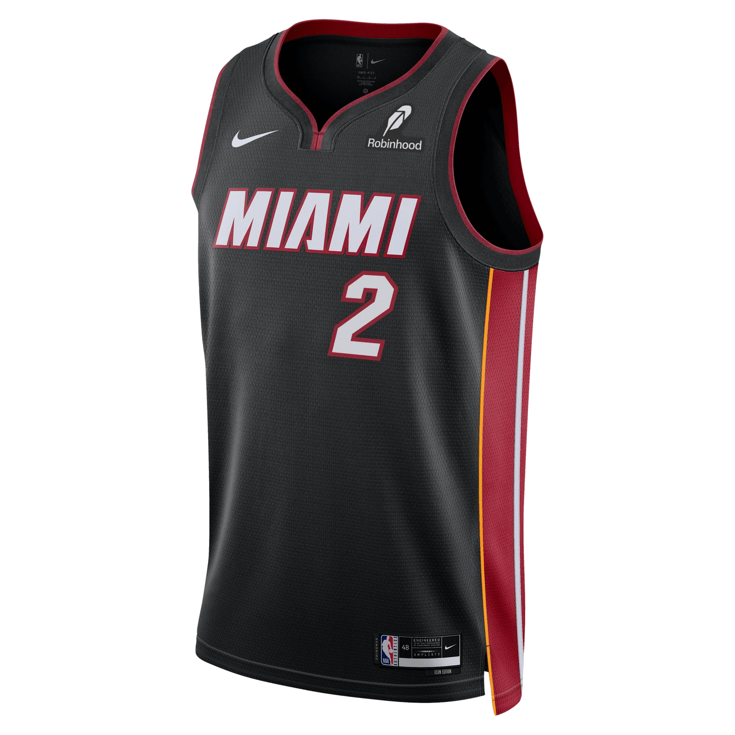 Miami Heat Black Icon Jersey Terry Rozier III #2