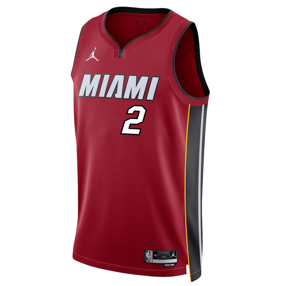 Miami Heat Red Statement Jersey Terry Rozier III #2