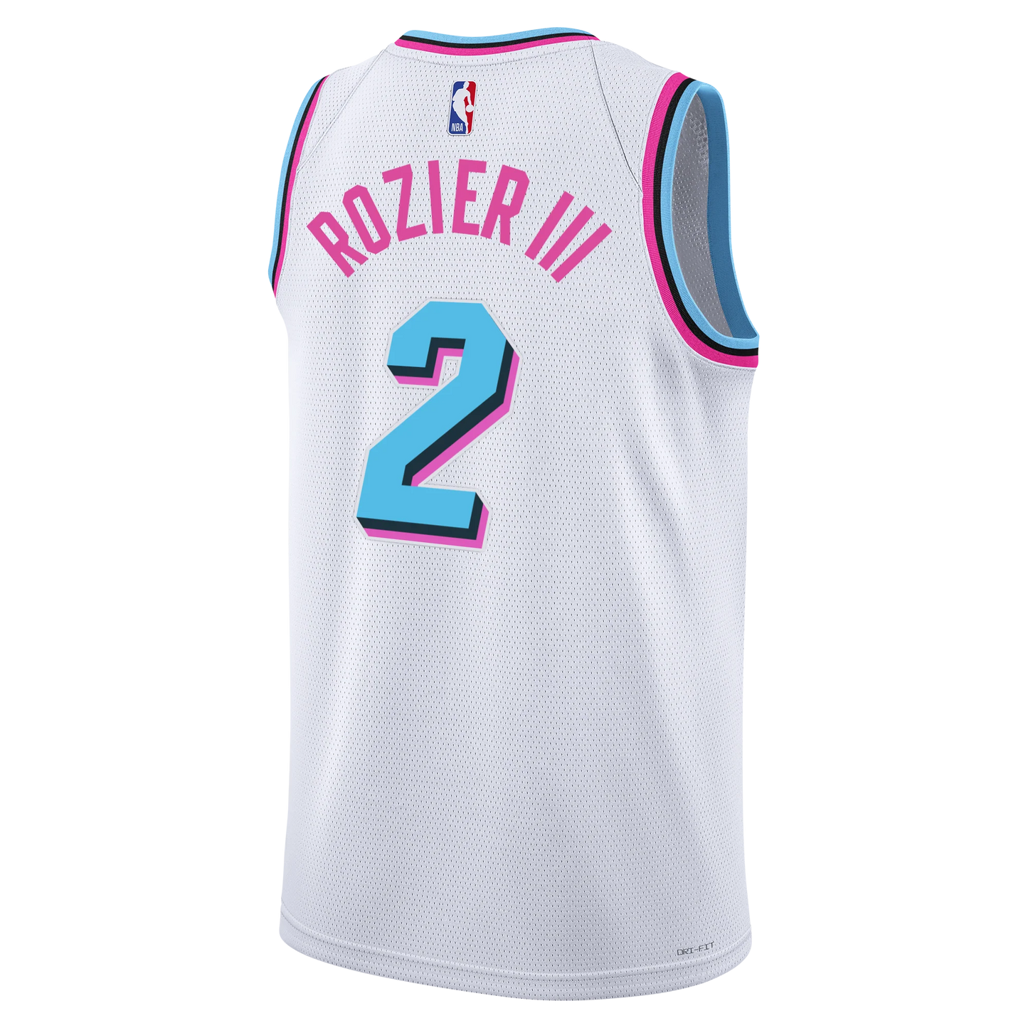 Miami Heat White Original Vice Jersey Terry Rozier III #2