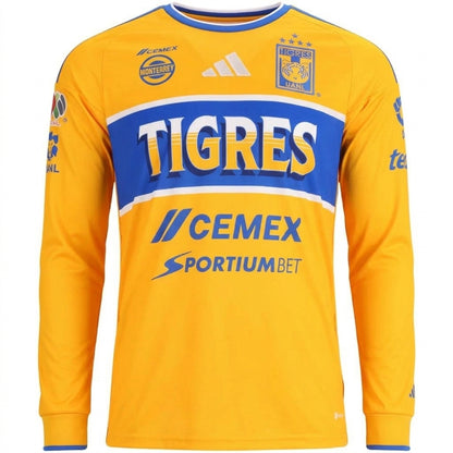 Tigres UANL 26/27 Home Long Sleeve Jersey