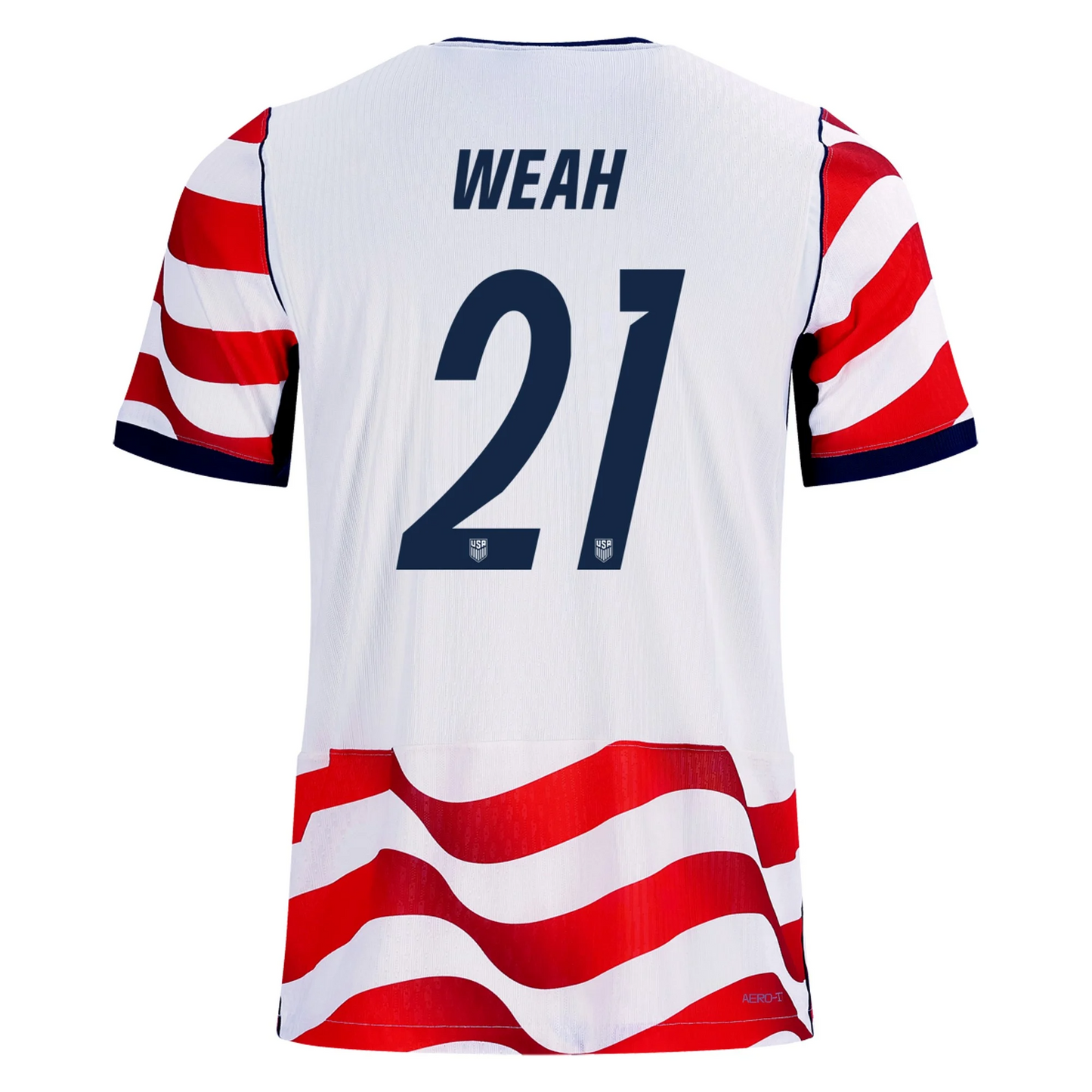 USA 2026 Home Jersey Timothy Weah #21