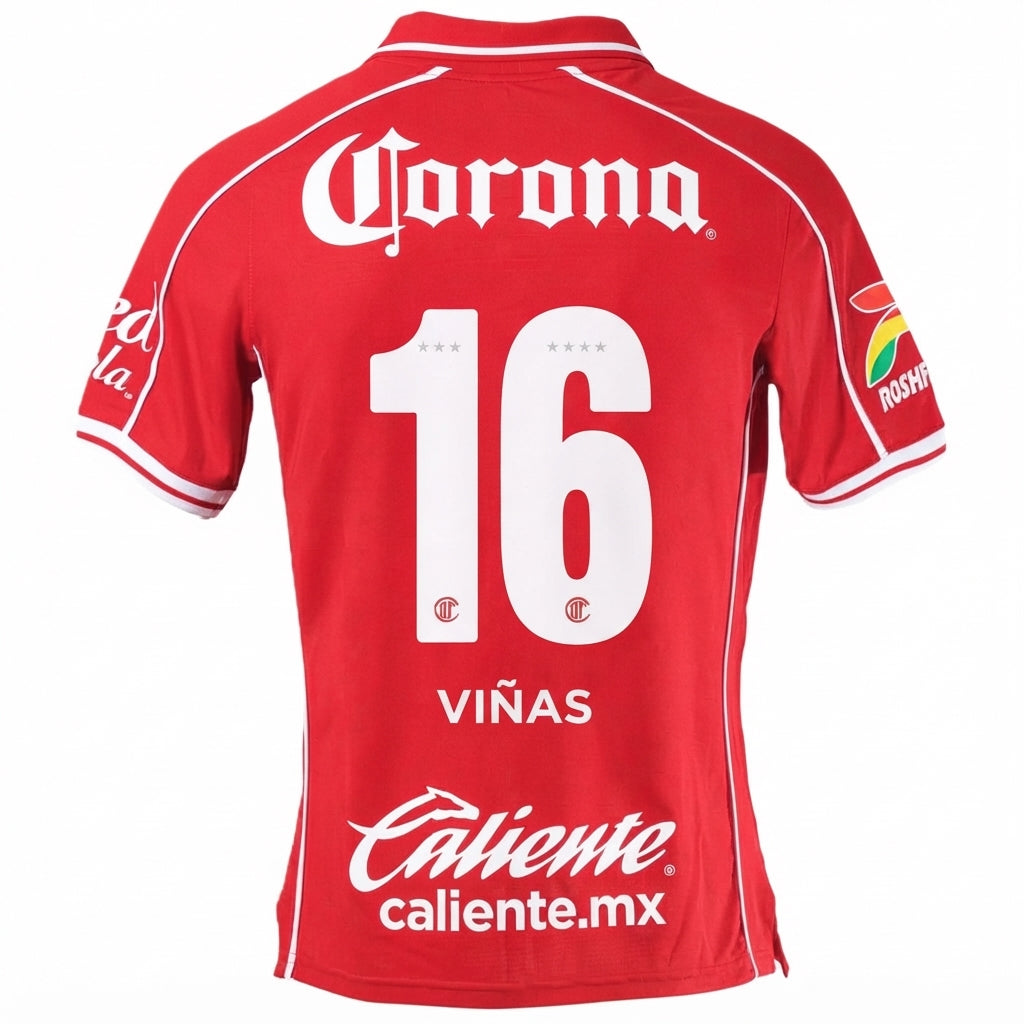 Toluca 26/27 Home Jersey Federico Viñas #16